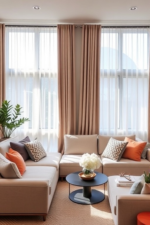 After Residential Home Curtain Cleaning